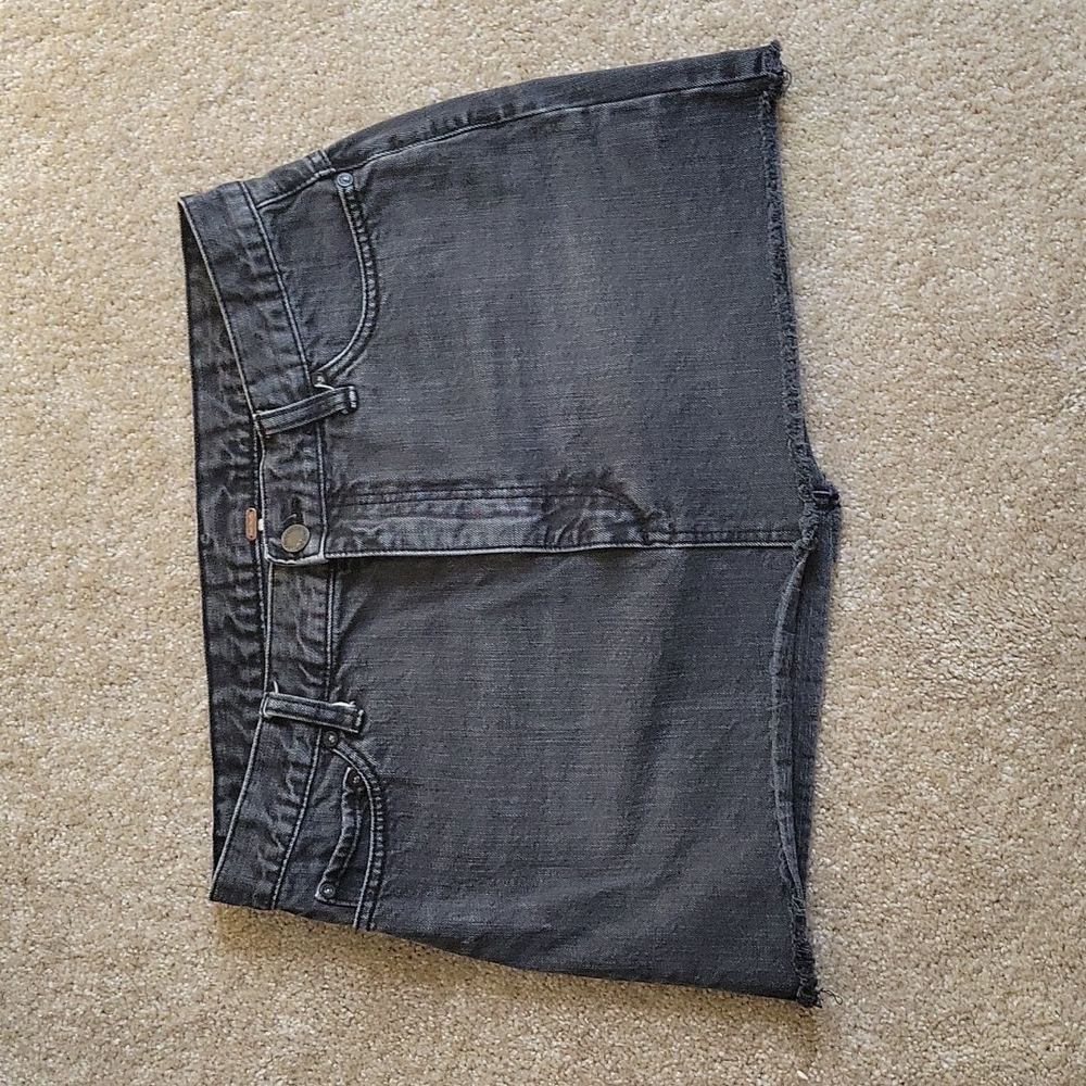 Black Jean FP skirt